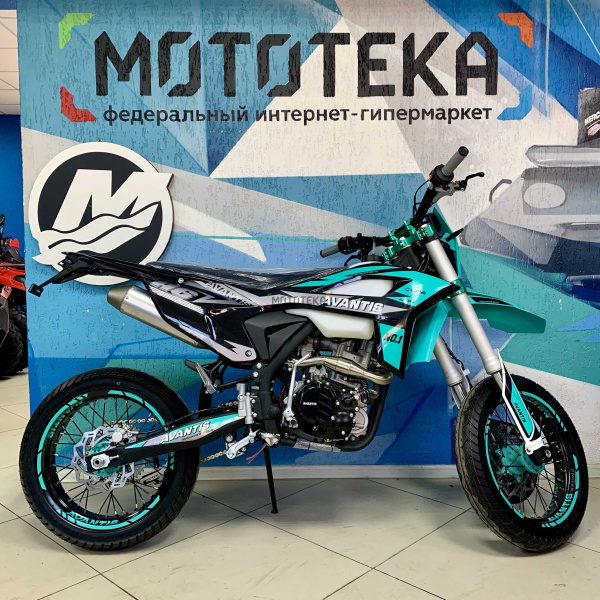 Мотоцикл кроссовый / эндуро Avantis (Авантис) A6 300 Lux Motard (CBS300/174MN-3S) 2023 с ПТС | Мототека