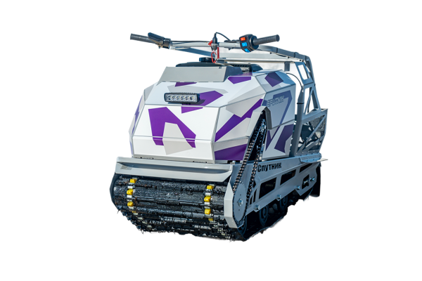 Мотобуксировщик Спутник PRO стандарт 15 л.с.. катковая | Мототека